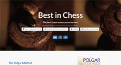 Desktop Screenshot of bestinchess.com